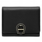 Geldbörse Milano 152-735 Black, Farbe: schwarz, Marke: AIGNER, EAN: 4055539268496, Abmessungen in cm: 12.5x12x3, Bild 1 von 3