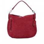 Tasche Suede Ruby, Farbe: rot/weinrot, Marke: Abro, EAN: 4061724118651, Abmessungen in cm: 34x27x10, Bild 1 von 7