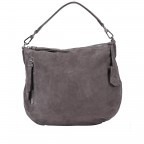 Tasche Suede Dark Grey, Farbe: grau, Marke: Abro, EAN: 4061724118514, Abmessungen in cm: 34x27x10, Bild 1 von 7