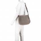 Tasche Suede Zinc, Farbe: taupe/khaki, Marke: Abro, EAN: 4061724118606, Abmessungen in cm: 34x27x10, Bild 6 von 7