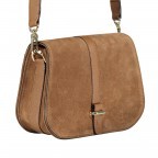 Umhängetasche Suede Honey, Farbe: cognac, Marke: Abro, EAN: 4061724096355, Abmessungen in cm: 24x13x9, Bild 2 von 7