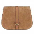 Umhängetasche Suede Honey, Farbe: cognac, Marke: Abro, EAN: 4061724096355, Abmessungen in cm: 24x13x9, Bild 7 von 7