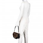 Schultertasche Leo Leo, Farbe: braun, Marke: Abro, EAN: 4061724102353, Abmessungen in cm: 22x17x8, Bild 6 von 7