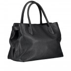 Handtasche Adria Black Nickel, Farbe: schwarz, Marke: Abro, EAN: 4061724126694, Abmessungen in cm: 32x22x14, Bild 2 von 9