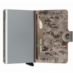 Geldbörse Miniwallet Crisple Taupe Camo, Farbe: taupe/khaki, Marke: Secrid, EAN: 8718215286684, Abmessungen in cm: 6.8x10.2x1.6, Bild 4 von 5