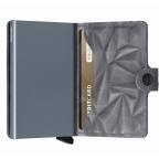 Geldbörse Miniwallet Prism Stone, Farbe: grau, Marke: Secrid, EAN: 8718215286738, Abmessungen in cm: 6.8x10.2x2.1, Bild 4 von 5