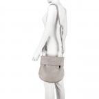 Umhängetasche Mademoiselle M100 Canvas Taupe, Farbe: taupe/khaki, Marke: Zwei, EAN: 4250257919860, Abmessungen in cm: 27x30x9, Bild 5 von 8