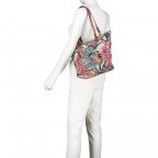 Shopper X-BAG & X-Travel 3 in 1 Größe M Schmetterling, Farbe: bunt, Marke: Brics, EAN: 8016623106656, Abmessungen in cm: 30x26x16, Bild 5 von 9