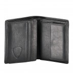 Geldbörse Goldhawk Billfold Q6 Black, Farbe: schwarz, Marke: Strellson, EAN: 4053533700622, Abmessungen in cm: 9.5x10.5x2, Bild 3 von 4