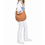Beuteltasche Dive DV Hobo Tiger Beige, Farbe: cognac, Marke: Liebeskind Berlin, EAN: 4058629114161, Abmessungen in cm: 42.5x43.5x2, Bild 3 von 5