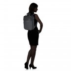 Rucksack B-Lite Icon 3-Way Laptop Backpack 15.6 Zoll erweiterbar Black, Farbe: schwarz, Marke: Samsonite, EAN: 5414847969249, Bild 7 von 11