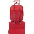 Rucksack B-Lite Icon 3-Way Laptop Backpack 15.6 Zoll erweiterbar Red, Farbe: rot/weinrot, Marke: Samsonite, EAN: 5414847964039, Bild 11 von 11