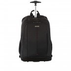 Laptoptasche Guardit 2.0 Backpack Wheels 15.6 Zoll mit Smart Sleeve Black, Farbe: schwarz, Marke: Samsonite, EAN: 5414847909375, Abmessungen in cm: 33.5x48x20, Bild 1 von 13