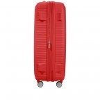 Trolley Soundbox 4-Rollen 77 cm Coral Red, Farbe: rot/weinrot, Marke: American Tourister, EAN: 5414847961458, Abmessungen in cm: 51.5x77x29.5, Bild 4 von 12