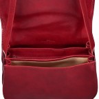 Satteltasche Toscana Größe L Rot, Farbe: rot/weinrot, Marke: Hausfelder Manufaktur, EAN: 4065646000223, Abmessungen in cm: 27x23x13, Bild 6 von 8