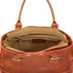 Aktentasche Toscana für Damen Cognac, Farbe: cognac, Marke: Hausfelder Manufaktur, EAN: 4065646000346, Abmessungen in cm: 43x29x15, Bild 7 von 7