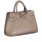 Handtasche Dollaro Taupe, Farbe: taupe/khaki, Marke: Hausfelder Manufaktur, EAN: 4065646003538, Abmessungen in cm: 28.5x21x12, Bild 2 von 7