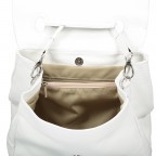 Handtasche Dollaro Weiß, Farbe: weiß, Marke: Hausfelder Manufaktur, Abmessungen in cm: 29x22x12, Bild 8 von 8