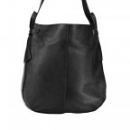 Beuteltasche Dollaro Schwarz, Farbe: schwarz, Marke: Hausfelder Manufaktur, Abmessungen in cm: 36x37.5x9, Bild 1 von 5
