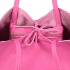 Shopper Dollaro Fuchsia, Farbe: rosa/pink, Marke: Hausfelder Manufaktur, EAN: 4065646003781, Abmessungen in cm: 38x31.5x12, Bild 7 von 7