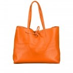 Shopper Dollaro Orange, Farbe: orange, Marke: Hausfelder Manufaktur, EAN: 4065646003767, Abmessungen in cm: 38x31.5x12, Bild 1 von 7