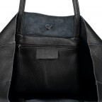 Shopper Dollaro Schwarz, Farbe: schwarz, Marke: Hausfelder Manufaktur, EAN: 4065646003811, Abmessungen in cm: 38x31.5x12, Bild 5 von 5