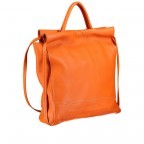 Handtasche Dollaro Orange, Farbe: orange, Marke: Hausfelder Manufaktur, EAN: 4065646003699, Abmessungen in cm: 33x37x10, Bild 2 von 7