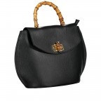 Handtasche Schwarz, Farbe: schwarz, Marke: Hausfelder Manufaktur, Bild 2 von 7