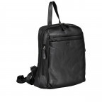 Rucksack Alba 170 Schwarz, Farbe: schwarz, Marke: Flanigan, EAN: 4035486086190, Abmessungen in cm: 26x32x12, Bild 2 von 6