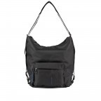 Rucksack MD20 QMT09 auch als Tasche tragbar Black, Farbe: schwarz, Marke: Mandarina Duck, EAN: 8032803685926, Abmessungen in cm: 32x38x14, Bild 1 von 10