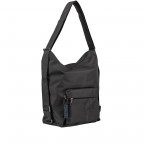 Rucksack MD20 QMT09 auch als Tasche tragbar Black, Farbe: schwarz, Marke: Mandarina Duck, EAN: 8032803685926, Abmessungen in cm: 32x38x14, Bild 2 von 10