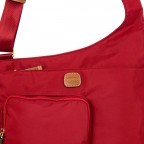 Umhängetasche X-BAG & X-Travel Chianti, Farbe: rot/weinrot, Marke: Brics, EAN: 8016623123639, Abmessungen in cm: 32x28x8, Bild 7 von 7