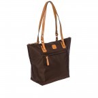 Shopper X-BAG & X-Travel 3 in 1 Größe M Mocca, Farbe: braun, Marke: Brics, EAN: 8016623115412, Abmessungen in cm: 30x26x16, Bild 2 von 8