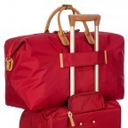 Reisetasche X-BAG & X-Travel 2 in 1 Chianti, Farbe: rot/weinrot, Marke: Brics, EAN: 8016623123783, Abmessungen in cm: 55x32x20, Bild 8 von 10