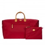 Reisetasche X-BAG & X-Travel 2 in 1 Chianti, Farbe: rot/weinrot, Marke: Brics, EAN: 8016623123783, Abmessungen in cm: 55x32x20, Bild 10 von 10