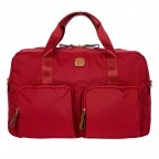 Reisetasche X-BAG & X-Travel Chianti, Farbe: rot/weinrot, Marke: Brics, EAN: 8016623123837, Abmessungen in cm: 46x24x22, Bild 1 von 9