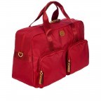 Reisetasche X-BAG & X-Travel Chianti, Farbe: rot/weinrot, Marke: Brics, EAN: 8016623123837, Abmessungen in cm: 46x24x22, Bild 2 von 9