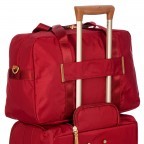 Reisetasche X-BAG & X-Travel Chianti, Farbe: rot/weinrot, Marke: Brics, EAN: 8016623123837, Abmessungen in cm: 46x24x22, Bild 8 von 9