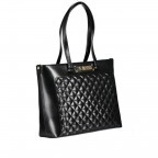 Shopper Schwarz, Farbe: schwarz, Marke: Love Moschino, EAN: 8059610232518, Abmessungen in cm: 34.5x28x12, Bild 2 von 5