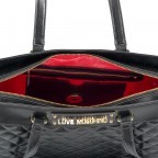 Shopper Schwarz, Farbe: schwarz, Marke: Love Moschino, EAN: 8059610232518, Abmessungen in cm: 34.5x28x12, Bild 5 von 5