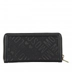 Geldbörse Schwarz, Farbe: schwarz, Marke: Love Moschino, EAN: 8059610232730, Abmessungen in cm: 19.5x10x3, Bild 3 von 4