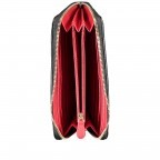 Geldbörse Schwarz, Farbe: schwarz, Marke: Love Moschino, EAN: 8059610232730, Abmessungen in cm: 19.5x10x3, Bild 4 von 4