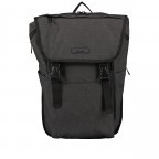 Rucksack RS46 mit Laptopfach 15 Zoll Anthra Black, Farbe: anthrazit, Marke: Franky, EAN: 4251672707421, Abmessungen in cm: 27x46x12, Bild 1 von 6