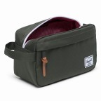 Kulturtasche Chapter Dark Olive, Farbe: grün/oliv, Marke: Herschel, EAN: 0828432337644, Abmessungen in cm: 23x15x11, Bild 3 von 3