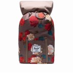 Rucksack Retreat Rubber Straps Volumen 18 Liter Vintage Floral Pine Bark, Farbe: bunt, Marke: Herschel, EAN: 0828432339525, Abmessungen in cm: 34x46x12, Bild 5 von 5