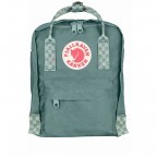 Rucksack Kånken Mini Frost Green Chess Pattern, Farbe: grün/oliv, Marke: Fjällräven, EAN: 7323450363338, Abmessungen in cm: 20x29x13, Bild 1 von 15