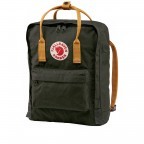 Rucksack Kånken Deep Forest Acorn, Farbe: grün/oliv, Marke: Fjällräven, EAN: 7323450533472, Abmessungen in cm: 27x38x13, Bild 2 von 15