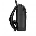 Rucksack Royal Oak Backpack MVZ Black, Farbe: schwarz, Marke: Strellson, EAN: 4053533770632, Abmessungen in cm: 30x39x13, Bild 3 von 9