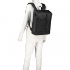 Rucksack Royal Oak Backpack MVZ Black, Farbe: schwarz, Marke: Strellson, EAN: 4053533770632, Abmessungen in cm: 30x39x13, Bild 5 von 9