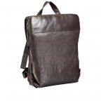 Rucksack Grandma's Luxury Club Mrs. Cherry Pie Coffee Bean, Farbe: braun, Marke: Aunts & Uncles, EAN: 4250394952256, Abmessungen in cm: 31x34x11, Bild 2 von 8